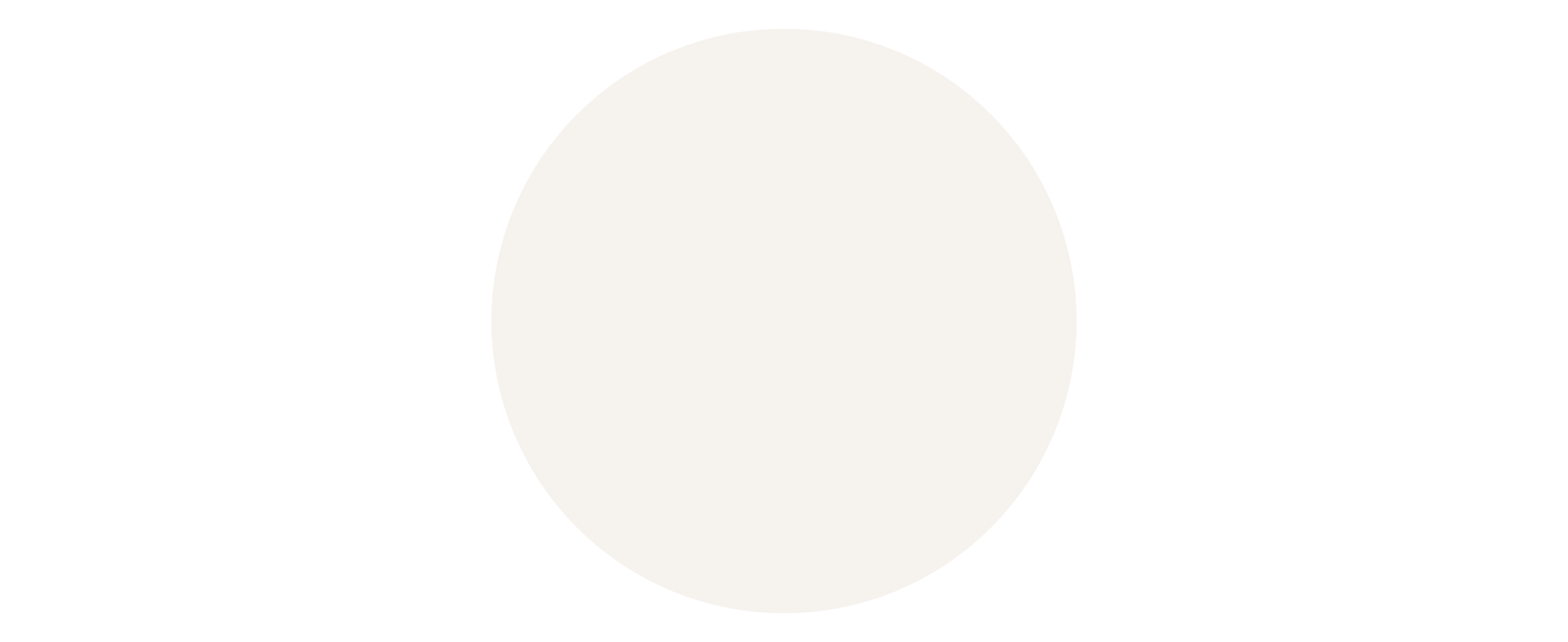 Beige circle