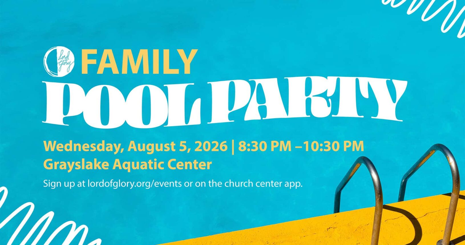 family pool party lord of glory grayslake